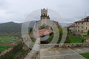 Frias medieval village, Burgos, Spain photo