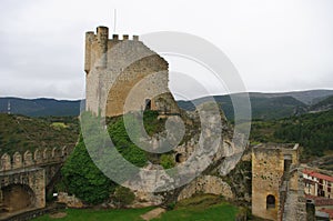 Frias medieval village, Burgos, Spain photo