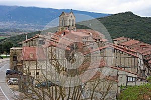 Frias medieval village, Burgos, Spain photo