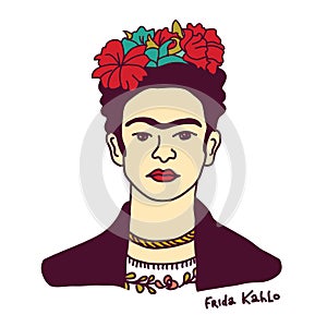 Frida kahlo symbol icon portreit famous artist painter