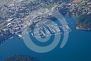 Friday Harbor Aerial View