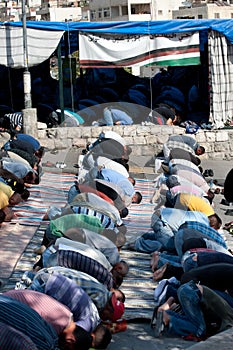 Friday Prayer in Silwan