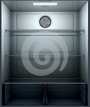 Fridge Interior Dark