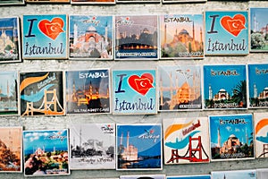 Fridge magnets in Istanbul