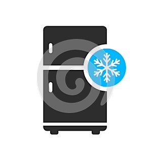 Fridge vector icon