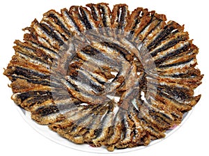 Fried anchovy