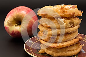 Fried apples