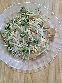 Fried beansprout koay kak