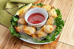 Fried Butterfly Coconut Shrimp