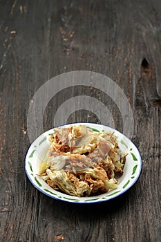 Fried Cabbage or Kol Goreng