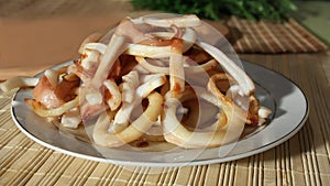 Fried calamar