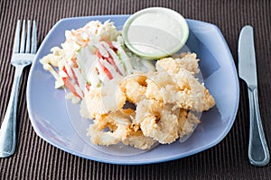 Fried calamari, Fried Squid