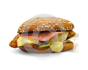 Fried Chicken Burger