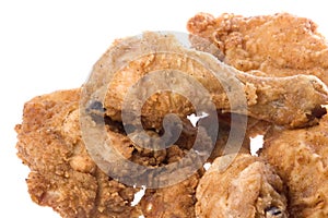 Fried Chicken Isolated