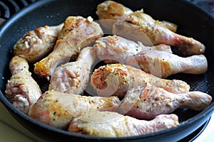 Fried chicken legs
