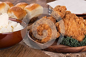 Fried Chicken Dinner