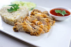 Fried-Chicken Rice