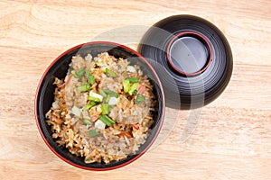 Fried chicken wings on plate