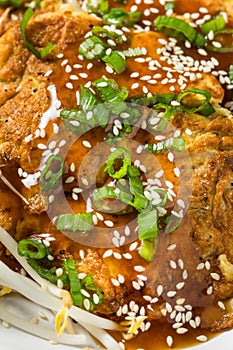 Fried Chinese Egg Foo Young photo