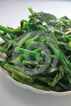 Fried Chinese Kale