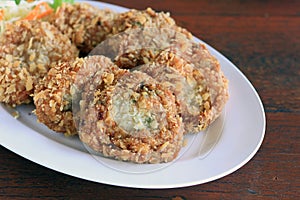 Fried coconut Shrimp