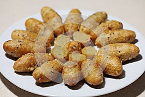 Fried Cocoon Sweet Potato