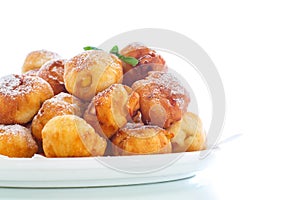 Fried cottage cheese balls