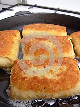 Fried croquettes photo
