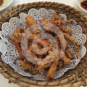 Fried Cuttle Fish