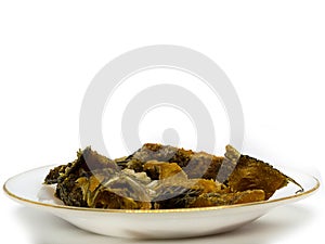 Fried Dried Fish.