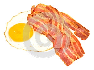 Fried Egg And Bacon Rashers photo