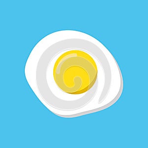 Fried Egg Illustration