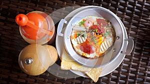 Fried Egg Pan Breakfast