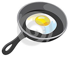 Fried Egg Vector