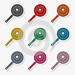 Fried Egg Vector - Illustration