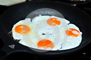 Fried eggs