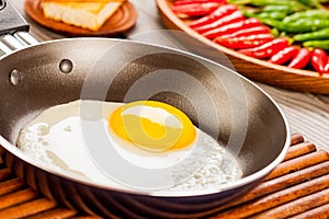 Fried eggs