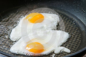 Fried eggs