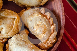 Fried Empanadas in Salta, Argentina photo