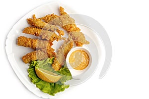 Fried fish in batter