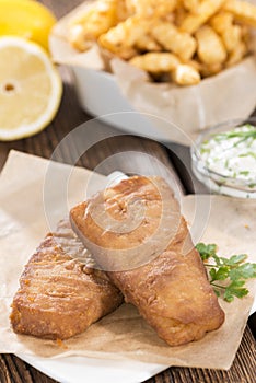 Fried Fish with french fries