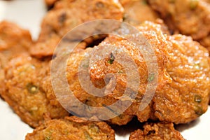 Fried fish patty