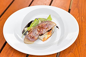 Fried foie gras
