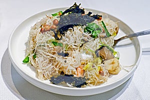 Fried Heng Hwa Style Bee Hoon (Vermicelli)