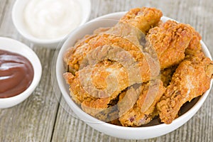 Fried Hot Chicken Wings