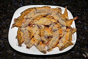 Fried Lambari do Rabo Vermelho (Astyanax bimaculatus)