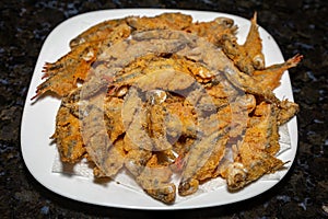 Fried Lambari do Rabo Vermelho (Astyanax bimaculatus)