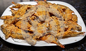 Fried Lambari do Rabo Vermelho (Astyanax bimaculatus)