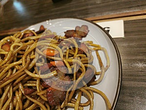 Fried Lamian noodle from Imperial Lamian Jakarta