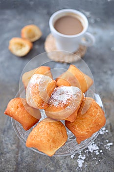 Fried New Orleans Beignets